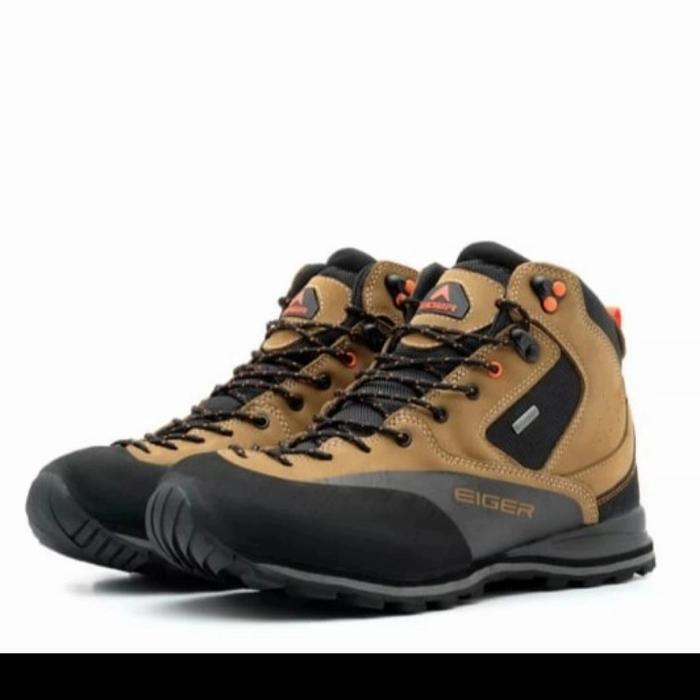 Gambar Sepatu boot eiger Sepatu hiking Sepatu eiger tarantula 2.0 original - Brown, 44 dari Penjelajah jawa barat undefined Tokopedia