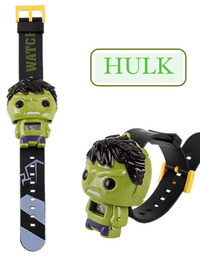 Gambar COD Jam Tangan Anak dengan Karakter Kartun Lucu - Hulk dari HiroWatches undefined Tokopedia