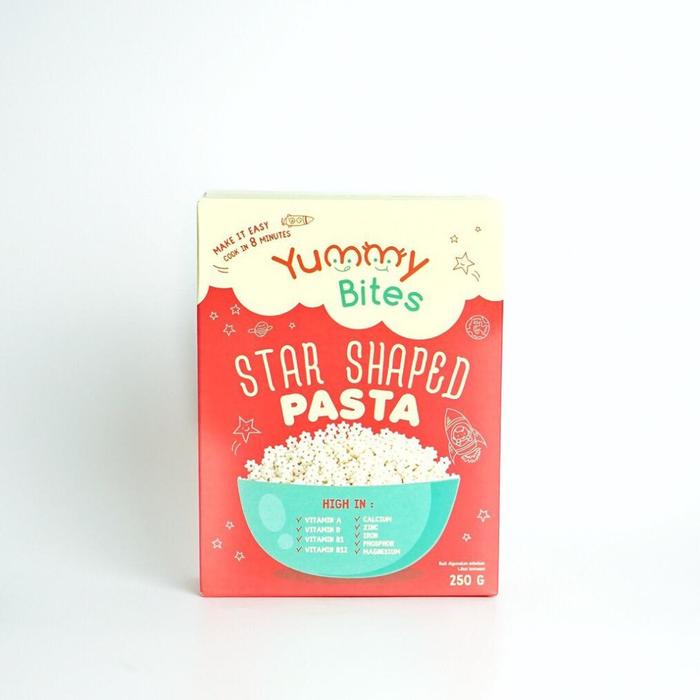Gambar Yummy Bites Pasta Star Shaped 250Gr dari AEON Official Shop undefined Tokopedia