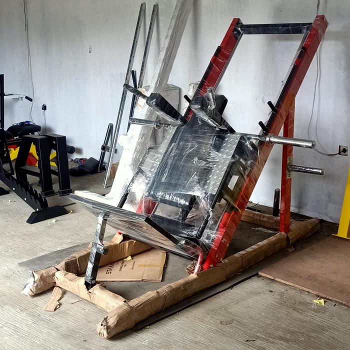 Gambar Leg press legpress hack Squat alat fitnes fitness - Merah dari ADM FITNES undefined Tokopedia