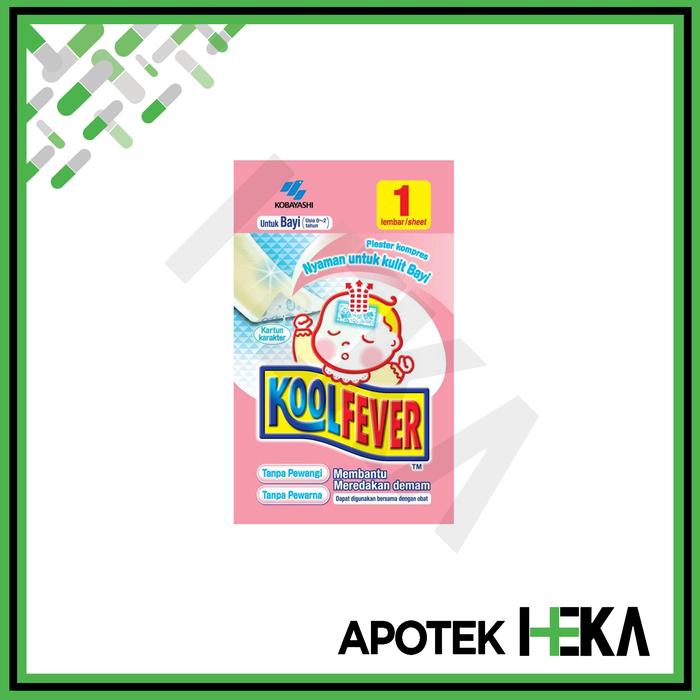 Gambar Koolfever Plester Kompres Demam Bayi 1 Sachet Pink Kartun Baby dari Apotek Heka Bekasi undefined Tokopedia