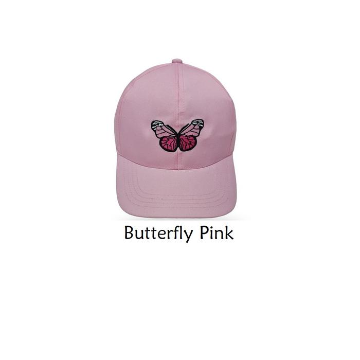 Gambar Topi Anak Perempuan Cewek Remaja 7-18Tahun Butterfly / Topi Korea Anak - Pink dari BeliYu Kids undefined Tokopedia