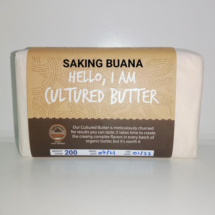 Gambar Mazaarat Cultured Butter 200Gr dari SakingBuanaOrganic undefined Tokopedia