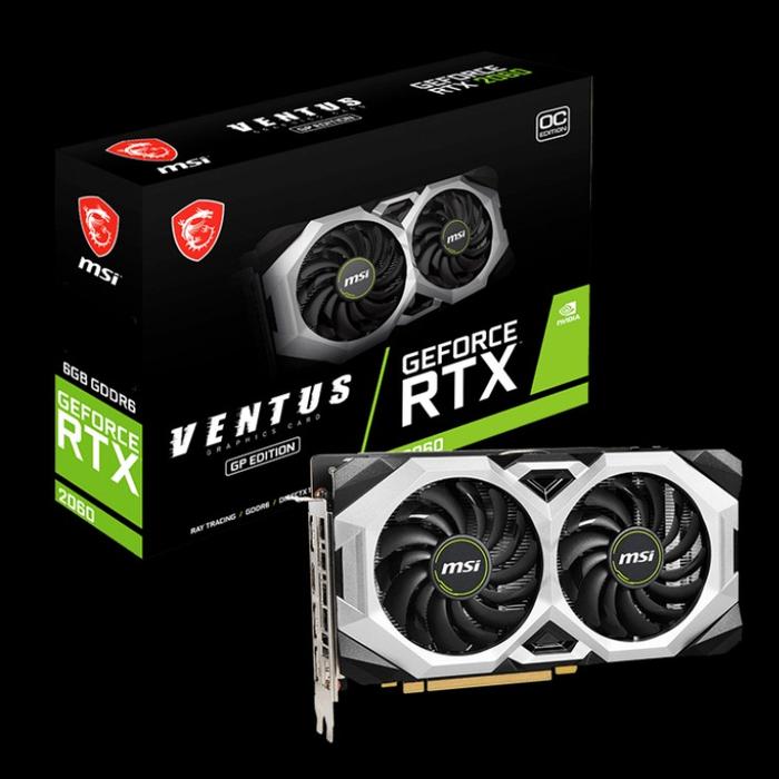 グラフィックボード・グラボ・ビデオカード MSI GeForce RTX 2060 VENTUS GP OC VD762 GeForce RTX 2060 VENTUS GP OC | MSI グラフィックボード GeForce RTX