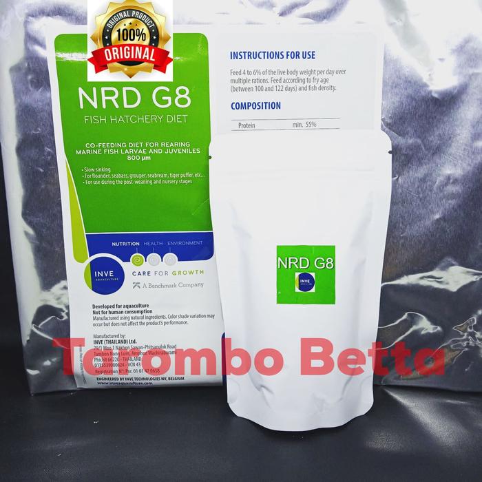 Gambar Pelet NRD G8 Repack 100 gram - Pellet G 8 Makanan Ikan 100gr 100gram dari tarombobetta undefined Tokopedia