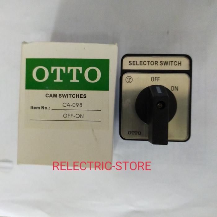 Jual Selector switch on off merek Otto CA-098 / Otto cam switches CA ...