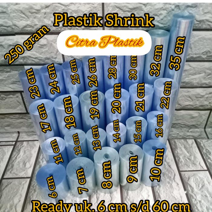 Gambar Plastik Shrink / Plastik Segel 250gram - 65cm dari Bumi Indah plastik undefined Tokopedia
