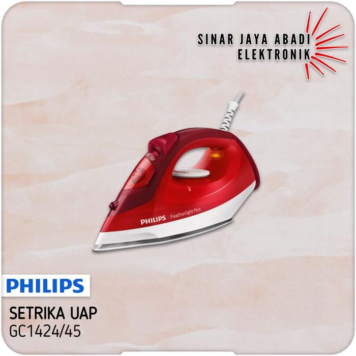 Gambar Philips GC1418/35 Setrika Uap - Red dari Sinar Jaya Abadi 888 undefined Tokopedia