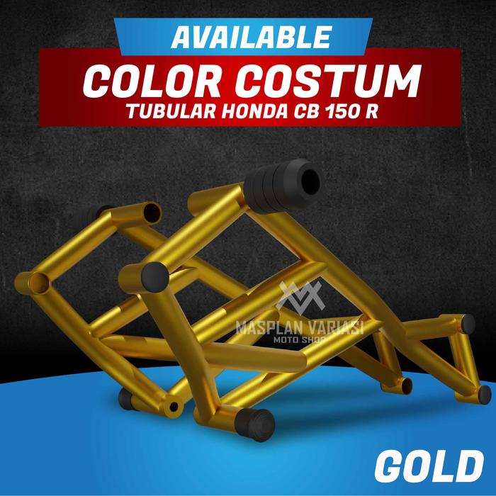 Gambar Tubular New CB150R Crashbar CB150R Old - gold, New CB150R dari Masplan Variasi undefined Tokopedia