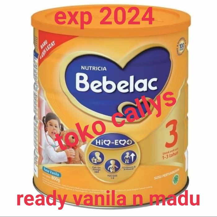 Gambar bebelac 3 vanilla 800 gr - vanila dari Toko callys 1 undefined Tokopedia
