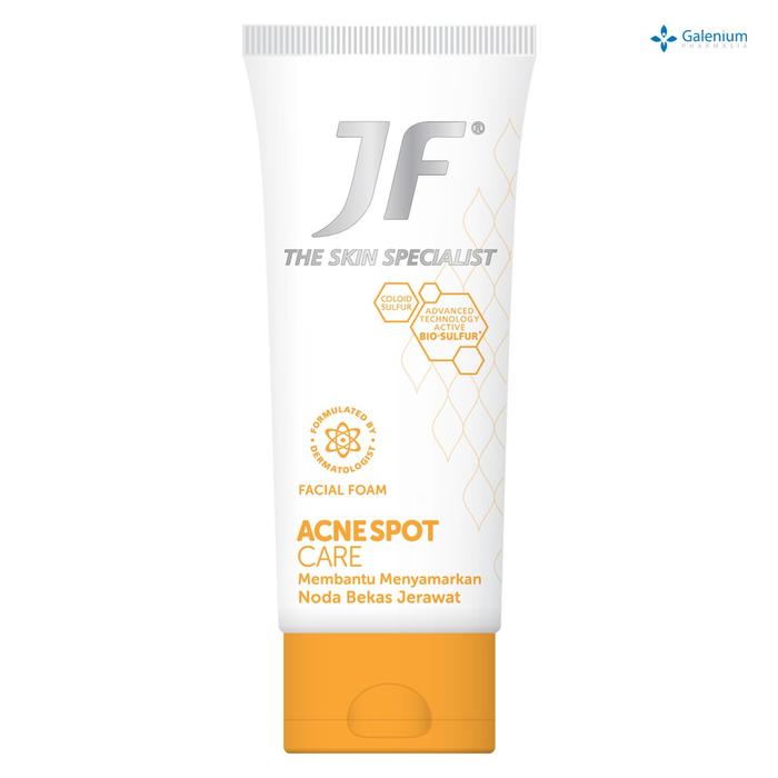 Gambar JF Sulfur Facial Foam 70g - Acne Spot Care Acne Protect Anti Acne - JF AcneSpotCare dari Hangvalen undefined Tokopedia
