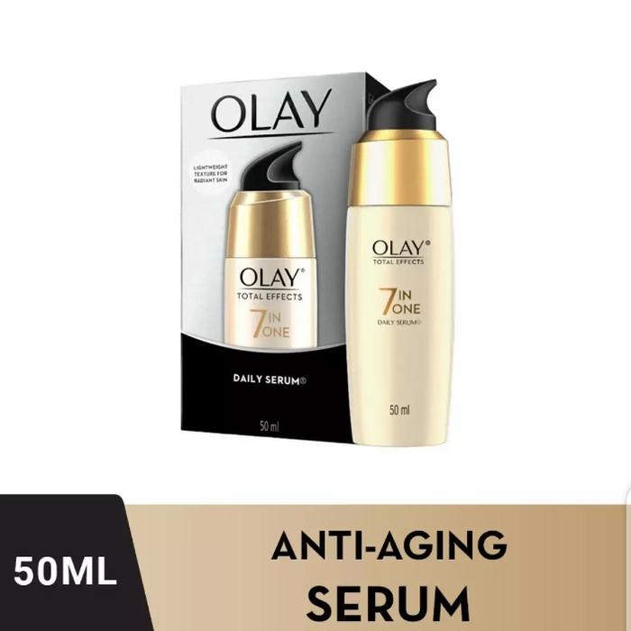 Gambar Olay Total Effect 7 in 1 Day Cream SPF 15 / Night Cream 50gr - Serum 50ml dari cunk undefined Tokopedia