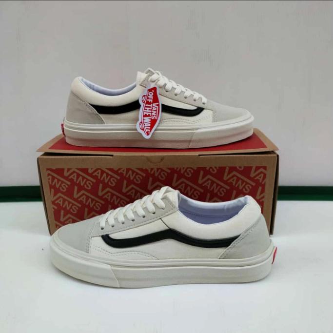 Gambar sepatu putih vans oldskool putih - Putih, 37 dari Bakung store undefined Tokopedia