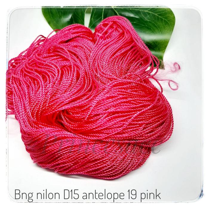 Gambar Benang Nilon Hitam - Tali Hang Tag /benang sol /bng nilon d15 antelope - 176 merah hati dari Toko Princess Accessories undefined 3 Tokopedia