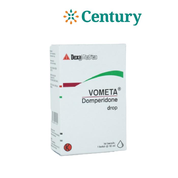 Gambar VOMETA 5MG DROPS 10 ML/DOMPERIDON/OBAT MUAL DAN MUNTAH dari Apotik Century undefined Tokopedia