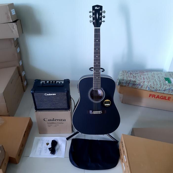 Gambar Gitar cort AD810 OP akustik elektrik plus tas,ampli dan kabel jack new - Hitam dari ALshopbekasi undefined Tokopedia