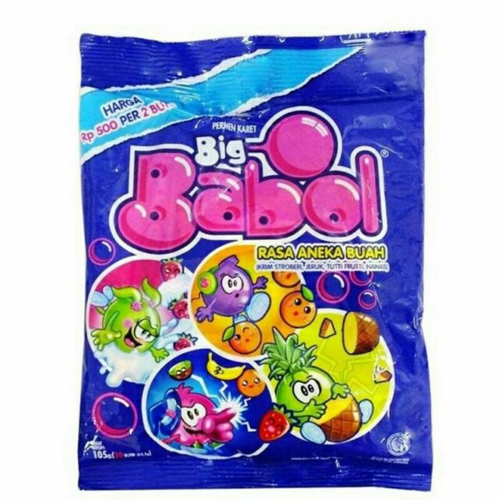 Gambar Permen Karet Big Babol pak 140 gr dari GlennGio Shop undefined Tokopedia