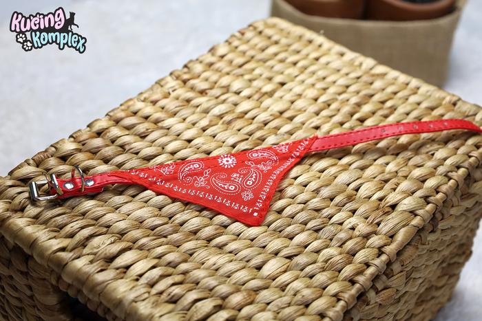 Gambar kalung kucing slayer / kalung hewan / kalung anjing / aksesoris kucing - Merah dari Kucingkomplex undefined Tokopedia