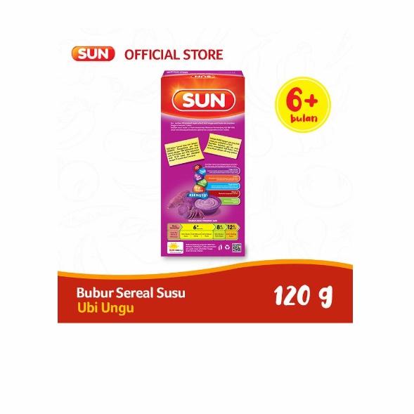 Gambar Sun Bubur Sereal Susu Ubi Ungu 120Gr dari MN&amp;Moazam undefined Tokopedia