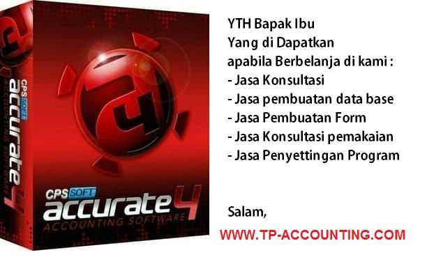 Gambar (KONSULTASI) ACCURATE 4 SOFTWARE dari Toko Haru undefined Tokopedia