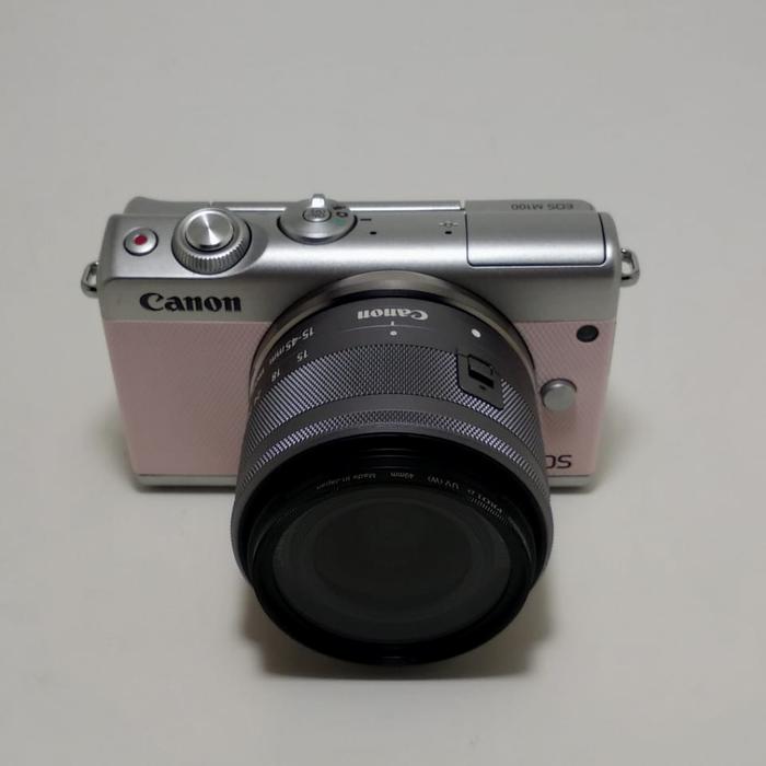 Canon Eos M100 Pink Jual Canon M100 Fullset Pink Bgus Tangerang