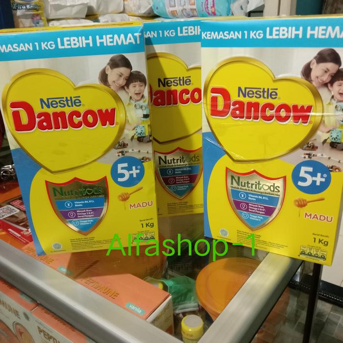Gambar dancow 5 plus madu 1 kg dari Tokoalfashop undefined Tokopedia