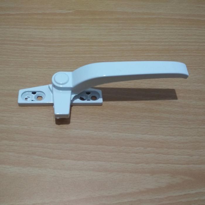 Gambar rambuncis aluminium / grendel jendela aluminum grendel lengkung - Putih, Buka ke kanan dari surya Indah 168 undefined Tokopedia