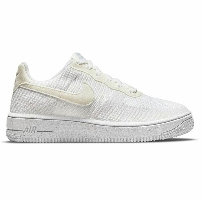 Jual Nike Kids Air Force Crater Flynit Sneakers Shoes White