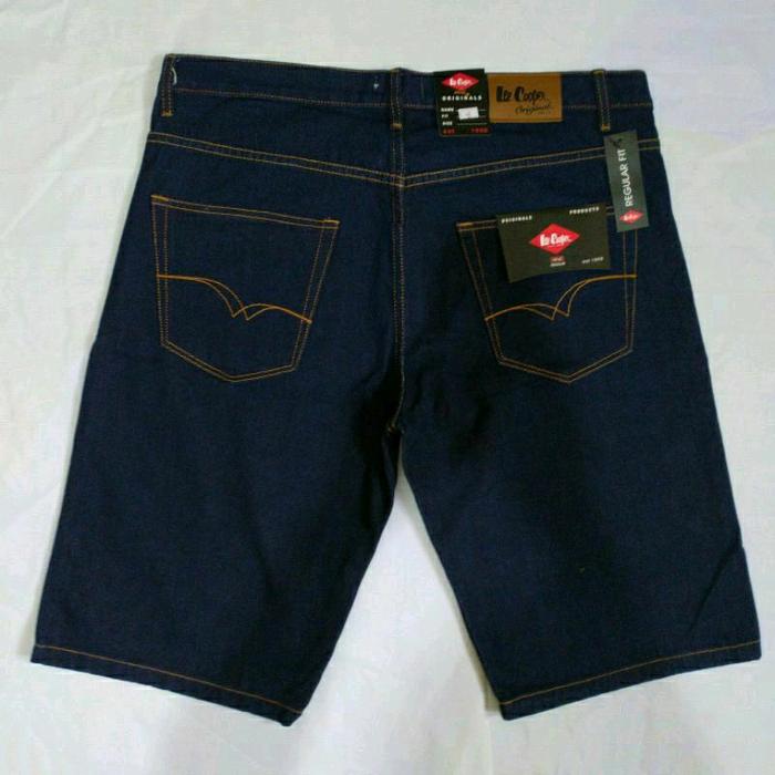 Gambar celana jeans pria jumbo stretch - BIRU DONGKER, 52 dari Sumber Jeans undefined 4 Tokopedia