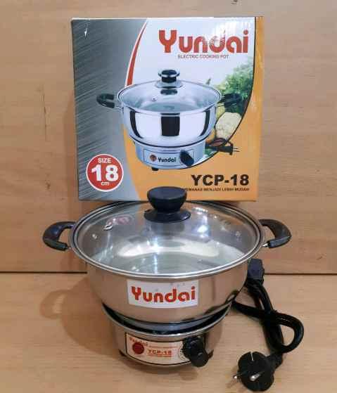 Gambar Electric Pot Yundai Panci Listrik Serbaguna - 18 dari King Glodok88 undefined Tokopedia
