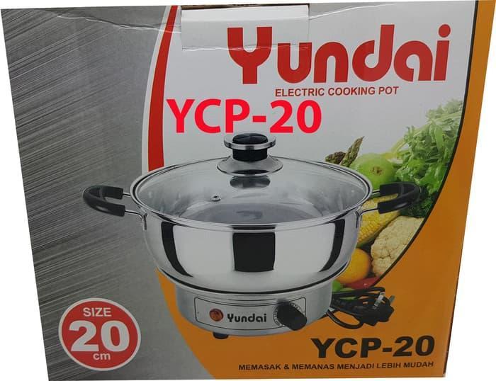 Gambar Electric Pot Yundai Panci Listrik Serbaguna - 20 dari King Glodok88 undefined Tokopedia