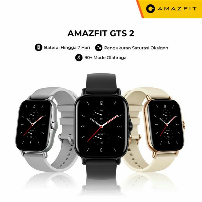 Jual Amazfit GTS 2 Fashion Smartwatch - Desert Gold - Kota Medan - Global  Jaya Kom \u0026 CCTV | Tokopedia