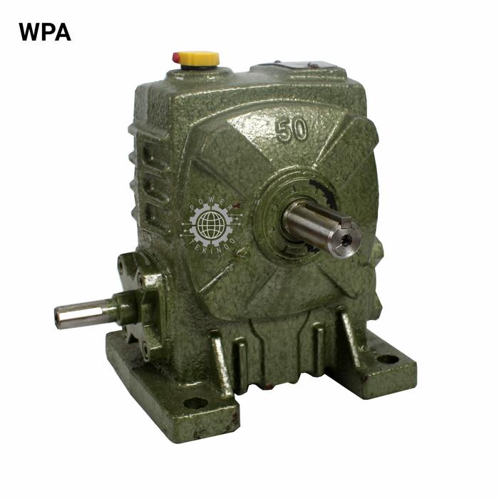 Gambar AMW Gearbox WPA 40 Speed Reducer Mesin Dinamo Pengurang Kecepatan Girbox - WPA, 1:60 dari Power Tekindo undefined Tokopedia