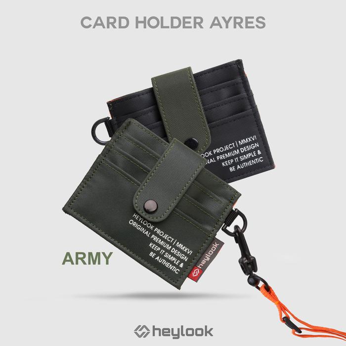 Gambar CARD HOLDER WATERPROOF NECK BAG DOMPER KARTU COIN - Hijau dari HEYLOOK PROJECT undefined Tokopedia