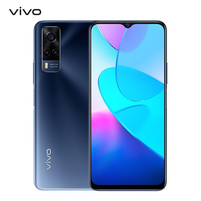 Gambar VIVO Y53s RAM 11/128GB FREE SOFTCASE+ANTNI GORES GARASI RESMI - deep sea blue dari LuckyCell_ undefined Tokopedia