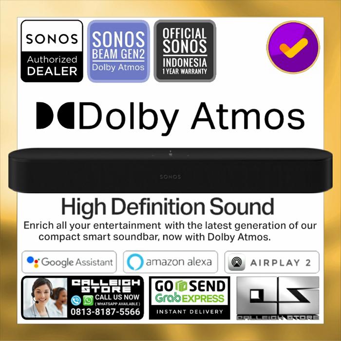 Jual SONOS BEAM GEN DOLBY ATMOS Putih Kota Administrasi