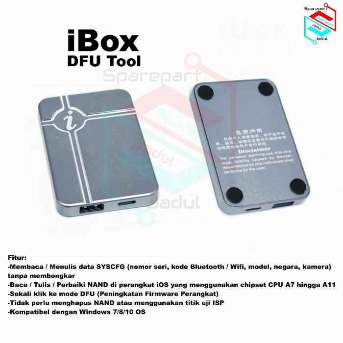 Gambar Alat Software iBox DFU Tool for Iphone 79063 dari Sparepart Jadul undefined Tokopedia