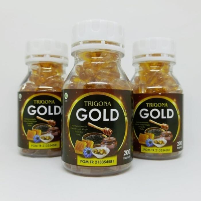 Gambar Kapsul Habatussauda Oil Gold Extra Madu Zaitun Trigona Propolis - 200 Kapsul dari BUNDA HERBAL OFFICIAL undefined Tokopedia