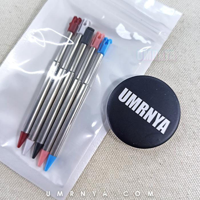 Gambar Stylus Pen Nintendo 3DS Old 3DS Regular 3 DS Stylus Pulpen Fat Jadul - 5Pc All Color dari umrnya undefined Tokopedia
