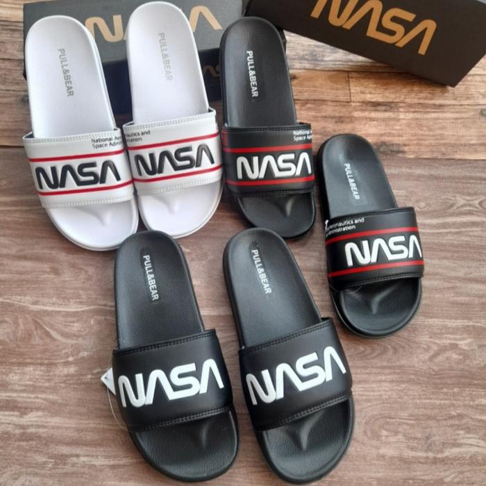 Jual Sale!! Sandal Branded Nasa X Pull \u0026 Bear Black White - Kab.  Pangandaran - Doni's Store | Tokopedia