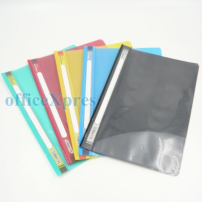 Gambar Map Plastik Bisnis File F4 Folio / Map Kantong business file 717 Hombo - Hitam dari officeXpres undefined Tokopedia