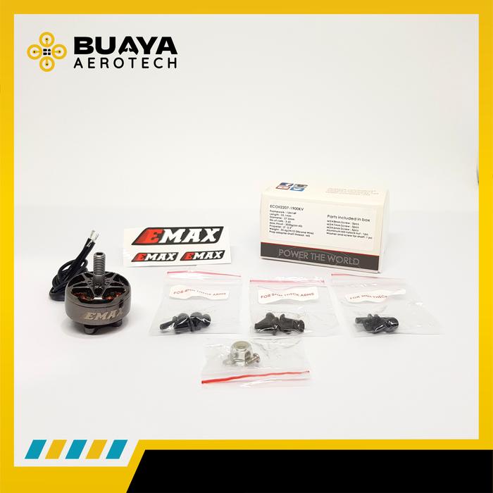 Gambar Emax ECO ll 2207 1900KV 6S Brushless Motor Drone FPV Racing Freestyle dari Buaya Aerotech undefined Tokopedia