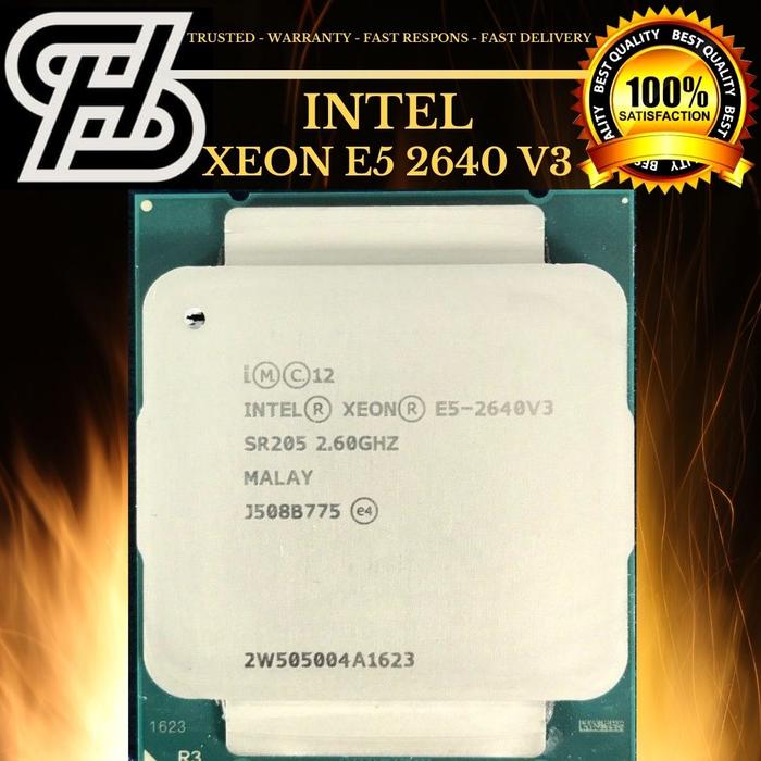 Processeur Intel Xeon E5-2640 V3 (2.6 GHz, 20 Mo Cache, LGA2011-v3) - Reconditionné Certifié, Version Plateau - 4