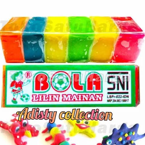Gambar plastisin lilin mainan anak 6 warna dari Adisty Stationery undefined Tokopedia
