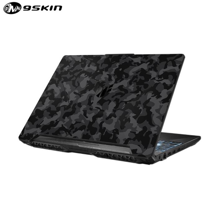 Gambar 9Skin - Skin Protector for ASUS TUF Gaming A15 - 3M Special Texture - Black Army, Front dari 9SKIN Premium undefined Tokopedia