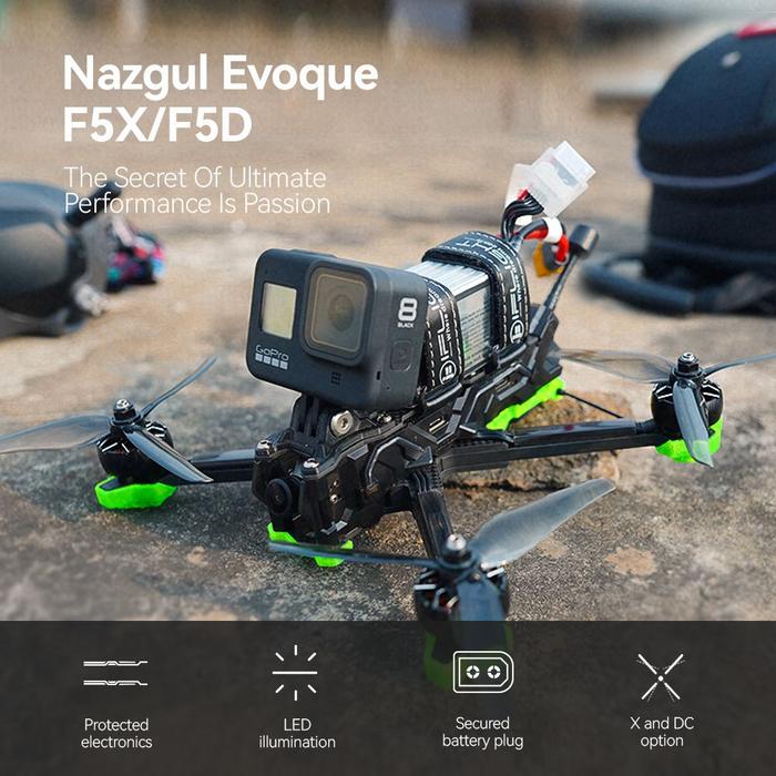 Gambar Nazgul Evoque FX5/F5D Drone Racing dari Anything Oke Shop undefined Tokopedia