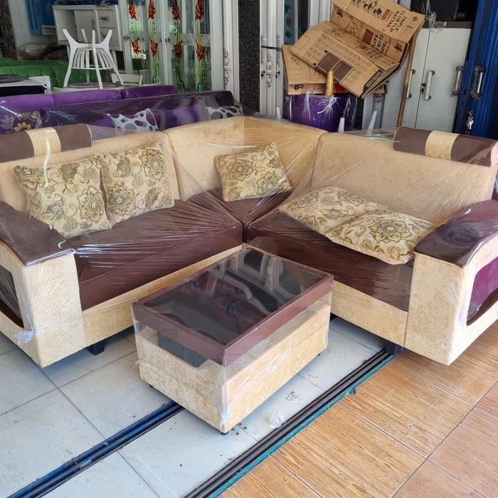 Gambar Sofa Set Minimalis Hitam Putih - Kuning dari 85 Jaya Elektronik undefined Tokopedia