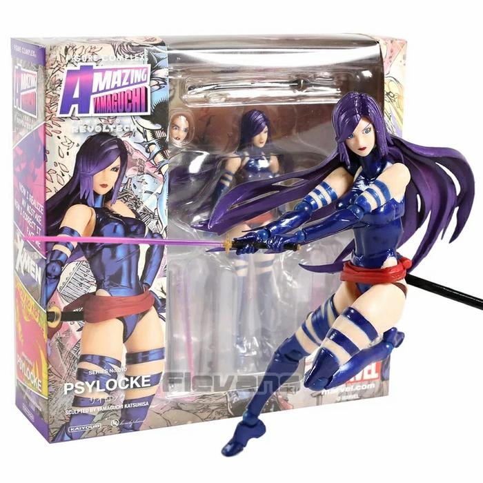 Gambar Amazing Yamaguchi - Revoltech X - Men - Psylocke Action Figure KWS dari Always Bright undefined Tokopedia