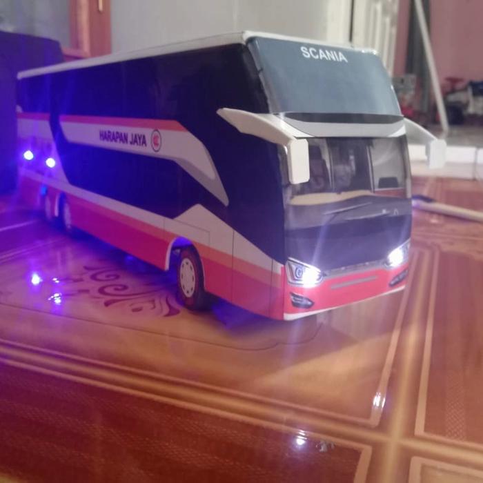 Gambar miniatur bus ban bisa belok p 39 cm - sinar jaya, no lampu dari Oleng_Galery undefined 5 Tokopedia