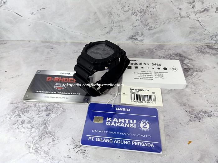 Jual Casio G-Shock DW-5900BB-1DR DW5900BB-1 Original Kota